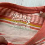 Faherty  Sunwashed Beachy Striped Cotton Breathable T-Shirt Summer Staple XXS Photo 6