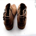Excellent Bleecker & Bond Women’s Georgia Bootie Size 7M Suede Ankle Boots Tan Photo 4
