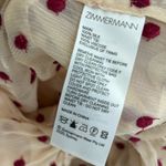 Zimmermann  ladybeetle swing sheer mini dress new nwt polka dot ruffle Photo 6