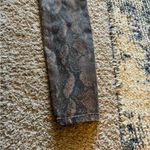 Paige Hoxton Ultra Skinny Brown Snakeskin Jeans Photo 10