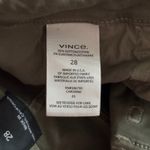 Vince Pants Olive Green Cargo Utility Pockets Casual Comfort Womens Size 4 28 Photo 8
