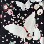 NWT Valentino butterfly Print Dress SIZE2 Black Size 2 Photo 8