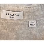 Aritzia Babaton Modernist Linen Blouse Button Up Breathable Size XS Quiet Luxury Photo 4