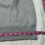 Max & Mia  Light Gray Women's  Seamfront  Crew Neck Pullover Sweater Photo 7