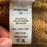ASTR  The Label Saffi Sweater Cardigan In Tan Size Large Photo 8