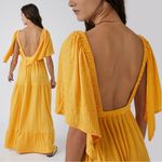 Free People Beach La La Maxi Dress Bird of Paradise Size XL Bohemian Goddess Photo 5