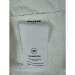 GRLFRND  Karolina High Rise Straight JEAN WHITE SANDS Distressed Sz‎ 25 NWT Photo 5