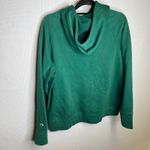Champion Green Hoodie Sweatshirt Logo Graphic Pullover Hooded Fleece Large Photo 3
