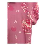 Hello Kitty Hot Topic  Pink Strawberry Milk Button-Up Shirt Retro | Kawaii S Photo 1