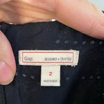 Gap  Black eyelet fit and flare‎ dress size 2 Photo 3