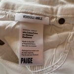 Paige  Women's Cream Skinny Jeans Photo 4