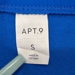 Apt. 9  High Waisted Bikini Bottoms Cross Over Royal Blue Small Vacay Beach Summer Photo 4