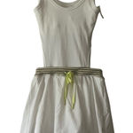 Aerie Offline White Ribbed Tank Dress with Skort XS Tennis Golf Athleisure Photo 0