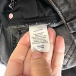 Nordstrom BP Faded Black High-Rise Mom Jeans Waist 26 Goth Casual Cotton Denim Photo 3