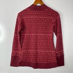 Columbia  Holly Peak Jaquard Mock Neck Long Sleeve Top Medium Photo 1