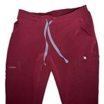 FIGS  Yola Skinny Scrub Pants™ Burgundy XS Workwear‎ Medical Healthcare EUC Photo 4