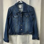 Kensie Dark Blue Jean Jacket Photo 0