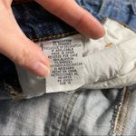 L.E.I VTG Y2k Blue Denim Low Rise Ashley Jeans Orange Floral Boho Embroidery 15 Photo 10