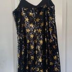 Sam Edelman STAR SEQUIN SLIP DRESS SIZE 10! Photo 6
