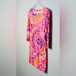 Lilly Pulitzer  Women Sophie Pink Seashell Print Shift Knit Dress Size XS Photo 3