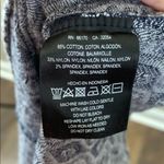 Anthropologie  Postmark Black/White Ikat Peplum Top Photo 2