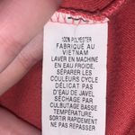 Women's L.L Bean pink lightweight fleece quarter zip winter fall outdoors hike Photo 5