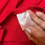 No Boundaries  SZ M Red Lace Babydoll Cami Top Romantic Y2K Boho festival Country Photo 4