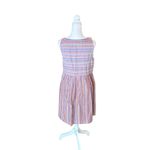 Madewell Scoopneck Mini Tank Dress in Rainbow Stripe Womens Size Medium Photo 4