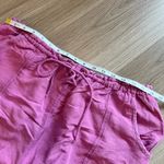 Free People Mirella Linen Blend Drawstring Shorts, Pink Plum, Size Medium Photo 6