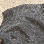 Free People Gray Distressed Top Photo 1