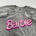 Junk Food Clothing Sweatshirt Women Large Grey Barbie Cropped Flea Market Fleece Gray Photo 7
