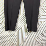 St. John ‎ Brown Cropped Ankle Dress Pants Trousers Size US 10 Photo 5