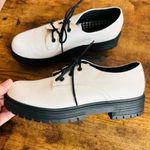 Seychelles Katie Platform Lace-Up Oxfords - White Size 8.5 New Without Box Photo 3