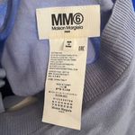 NWOT $650 Maison Margiela Women's Side Bow Wool Blend Cardigan Sweater Sz L MM6 Blue Size L Photo 2