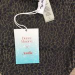 ANDIE DEMI MOORE x  Tropez Swim Bottom Women Sz L Black Gold Glam Retro Boho NWT Photo 6