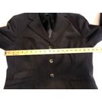 Brooks Brothers  Womens Blazer Size 12 Brown 3 Pocket Brushed Cotton Jacket Italy Photo 7