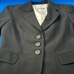 Kasper  Black Button-Up Blazer Photo 9