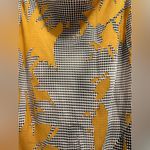 Babaton Aritzia  Adira Dress Large in Black/White/Cairo Gold Photo 3