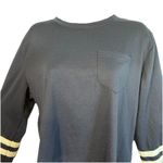 RUBZOOF Navy Lounge Set Sweatpants Crewneck Sweater Women’s L Cozy Soft Elastic Blue Size L Photo 2