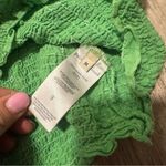 Paloma Wool Vibrant Green Textured Top Med Photo 3