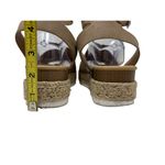 Soda  Topic Open Toe Buckle Ankle Strap Platform Espadrilles Casual Sandal 8 Photo 3