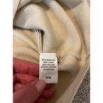 Dreamers by Debut Cream Wide Cowl Neck Ribbed Sweater S/M Photo 2