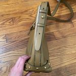 Rebecca Minkoff  Jett Leather Bucket Bag Crossbody in Military Photo 9