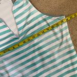 Nike Green Striped  Dri Fit Tank XL Photo 2