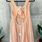 Free People  NWT Blissful Mini Dress Large Photo 3