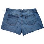 Old Navy  High Rise Slouchy Straight Button Up Raw Hem Shorts Women’s‎ Size 20 Photo 3