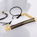 Classic Luxury CZ Copper Beads Bracelet Photo 4