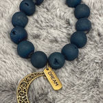 Francesca's Collections Blue and Gold Bracelet Photo 0