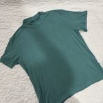 American Eagle  Soft & Sexy Teal Mockneck Tshirt Photo 0