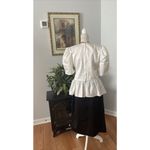 Women’s VTG David Rose Blush Pink Pearl Buttons Top Jacket 12 Embroidered Lace Photo 4